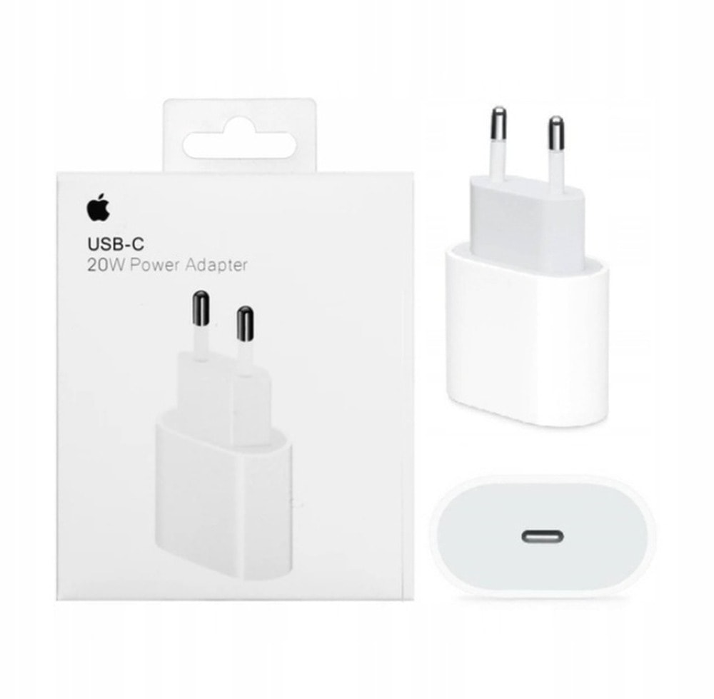 Apple USB-C Power Adapter 20W White - fast charging for your iPhone