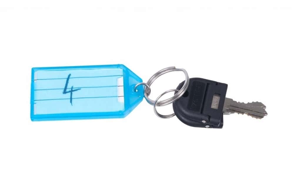 APLI Key tags - 6 pieces, perfect for organization