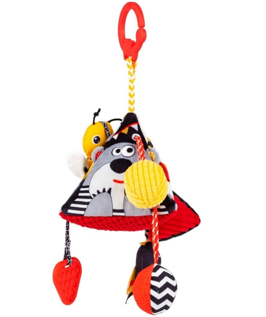 Balibazoo Polar Bear Pyramid Hanging Toy - Sensory toy for babies