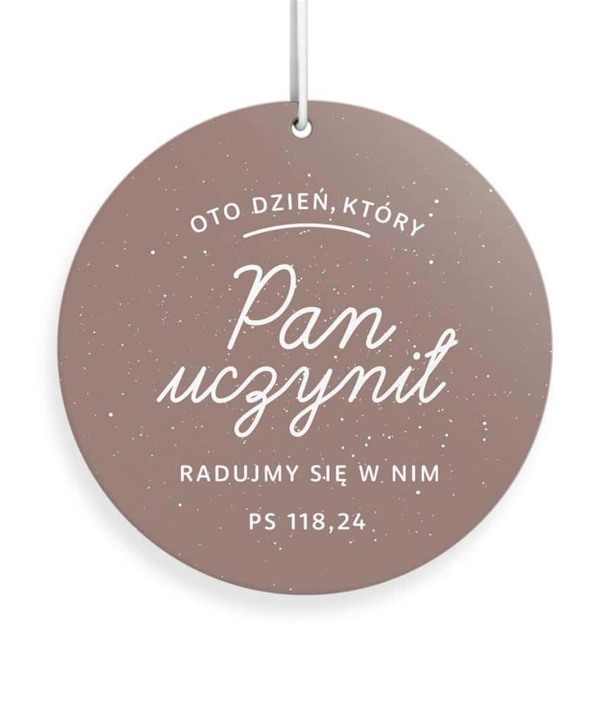 Szaron Scented Car Air Freshener - It Will Be A Good Day - Vanilla