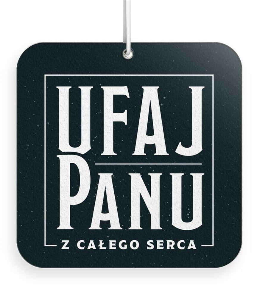 Ateneum Scented Pendant Trust the Lord - classic car fragrance