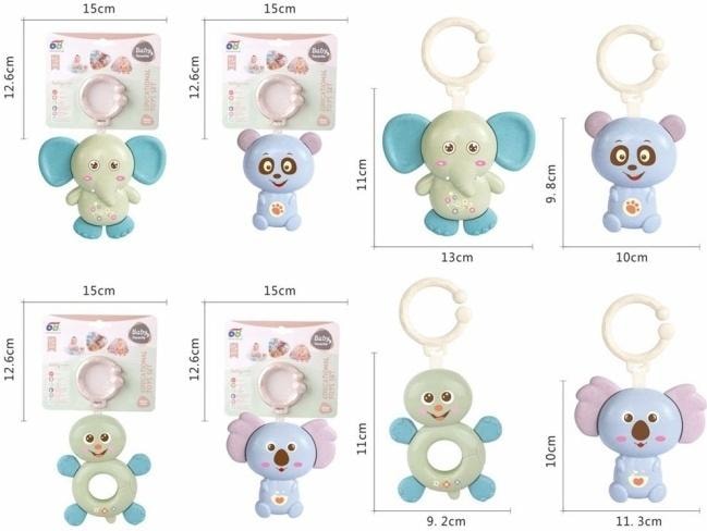 Baby World Animal Pendant MIX - Educational toy for babies