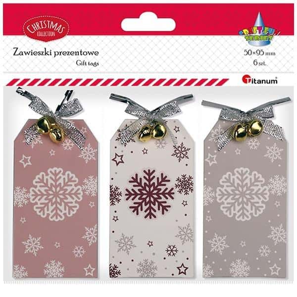 Gift tags - 6 pieces of festive joy for your loved ones!