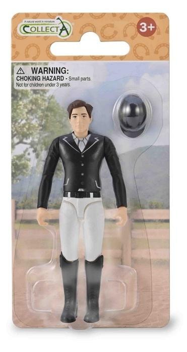 Collecta Jockey Figure with Light Helmet - perfect for play and collecting