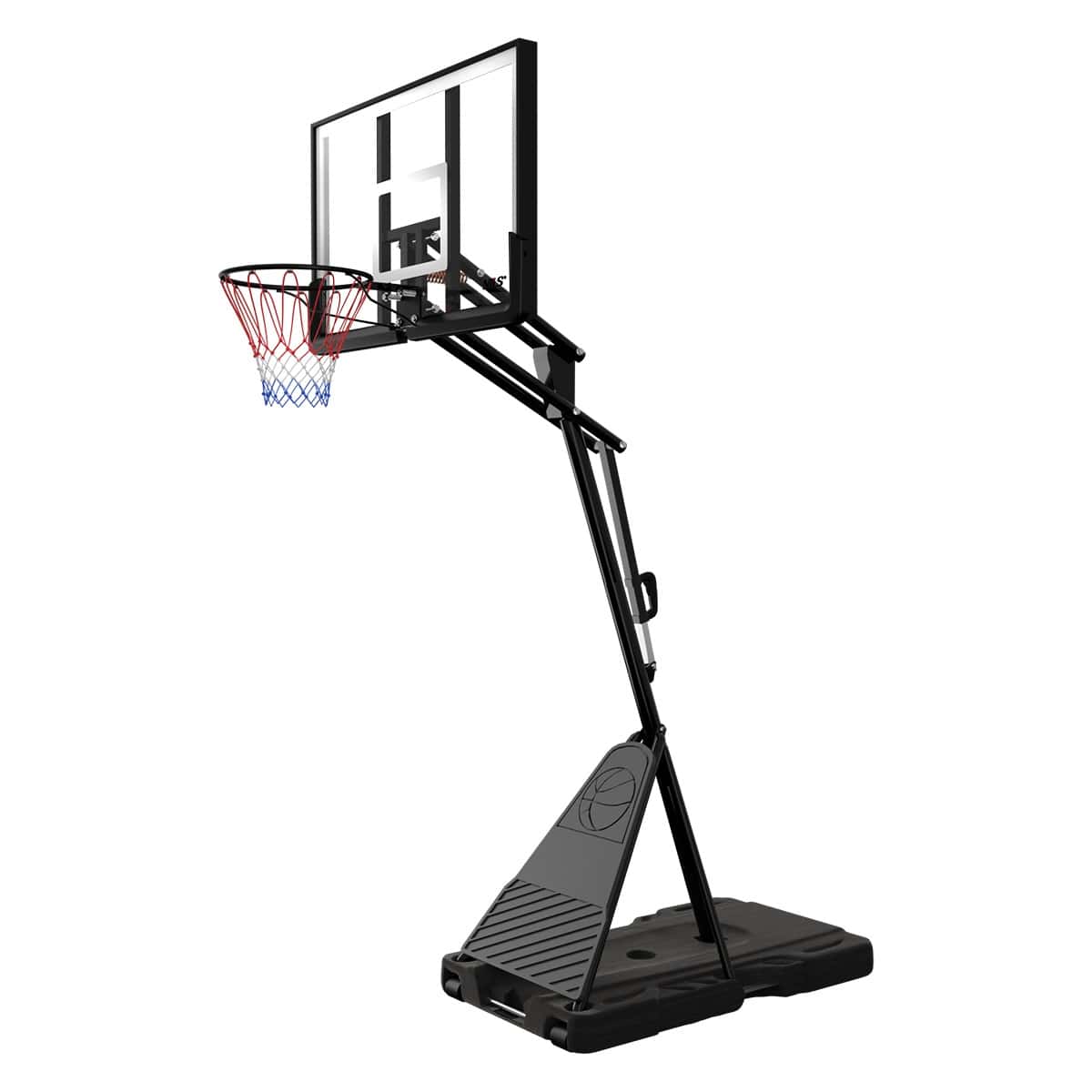 Nils ZDK024 Basketball hoop mobile with height adjustment