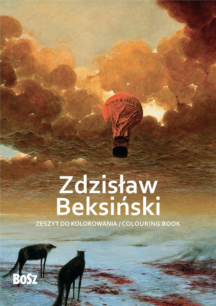Zdzisław Beksiński Coloring Book - Enter the world of surrealism