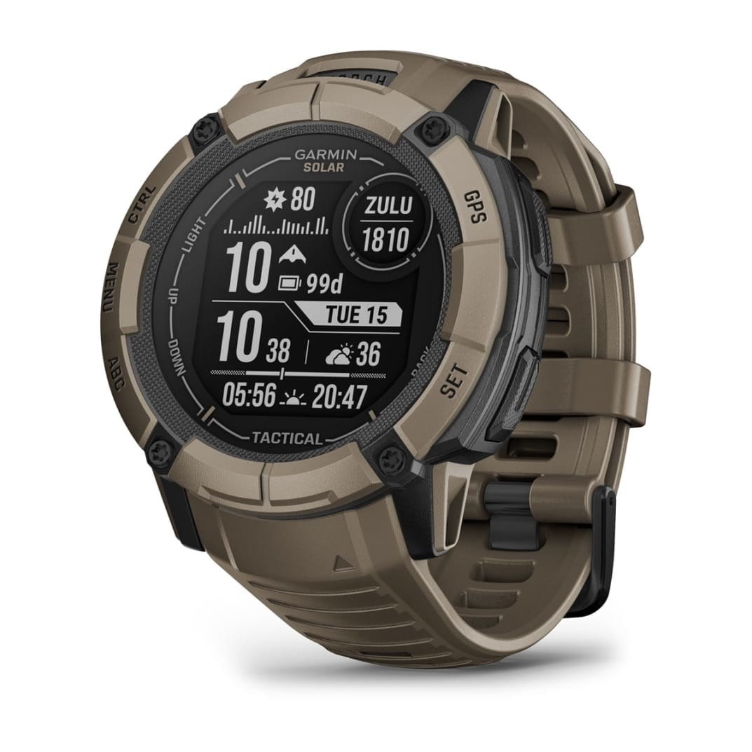 Garmin Instinct 2X Solar Tactical Edition - Sport watch with solar charging