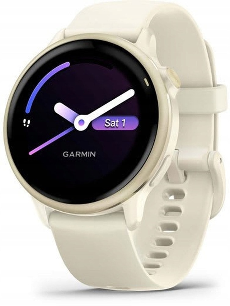 Garmin Vivoactive 6 - AMOLED 42mm Sports Watch Bone/Lunar Gold
