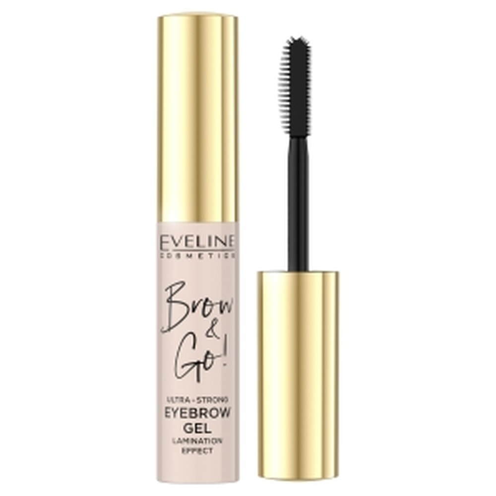 Eveline Brow&Go Eyebrow Gel 6 ml - lamination effect for perfect eyebrows