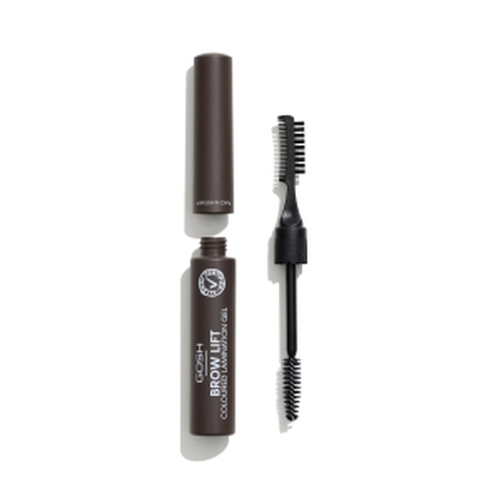 GOSH Eyebrow Lamination Gel Dark Brown - perfect brows in moments