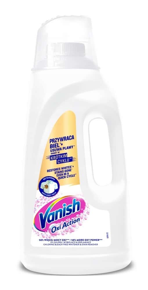 Vanish Oxi Action White - Stain Remover Gel 2L - effective and safe