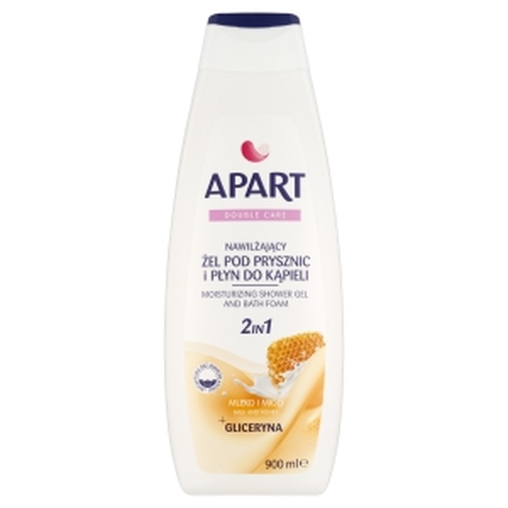Apart Shower Gel Milk & Honey 900 ml - Indulge your body with luxurious care