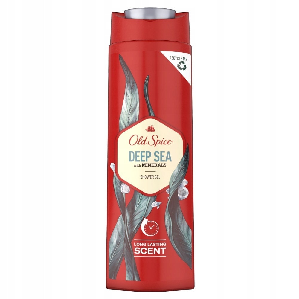 Old Spice Deep Sea - Shower Gel for Men - Refreshing 400ml