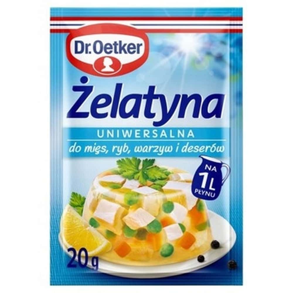 Dr. Oetker Universal Gelatine 20 g - perfect for jellies