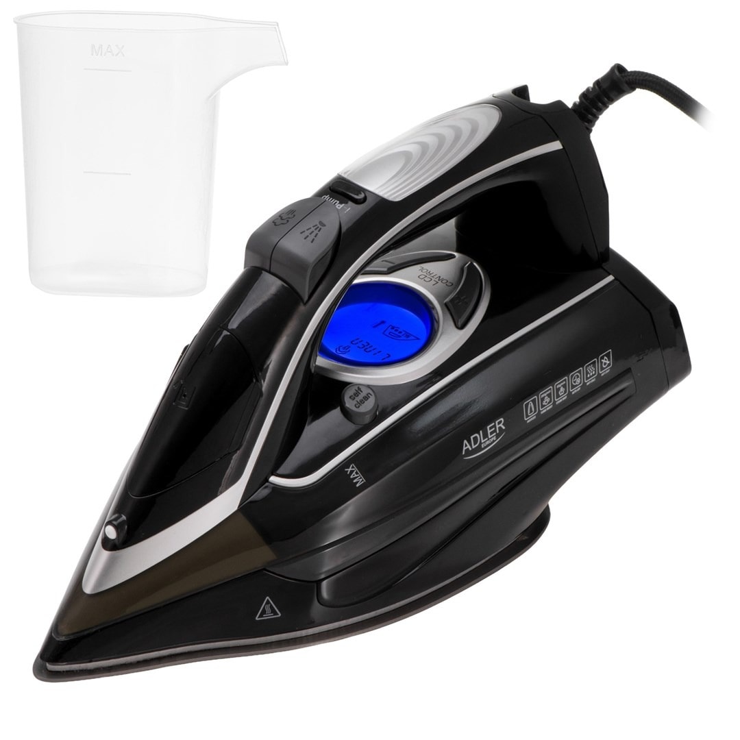 Adler Steam Iron AD 5054 - 2200 W Power for perfect clothes