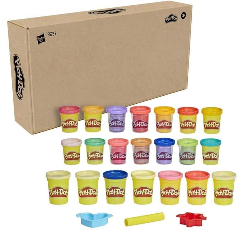 Play-Doh Set with 21 Jars and Accessories - creative fun for kids