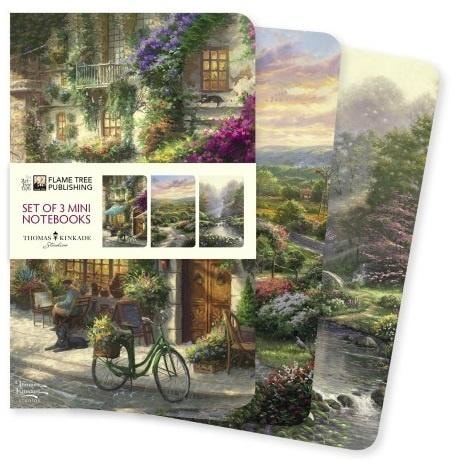 Thomas Kinkade Set of 3 mini notebooks - inspiration for every day
