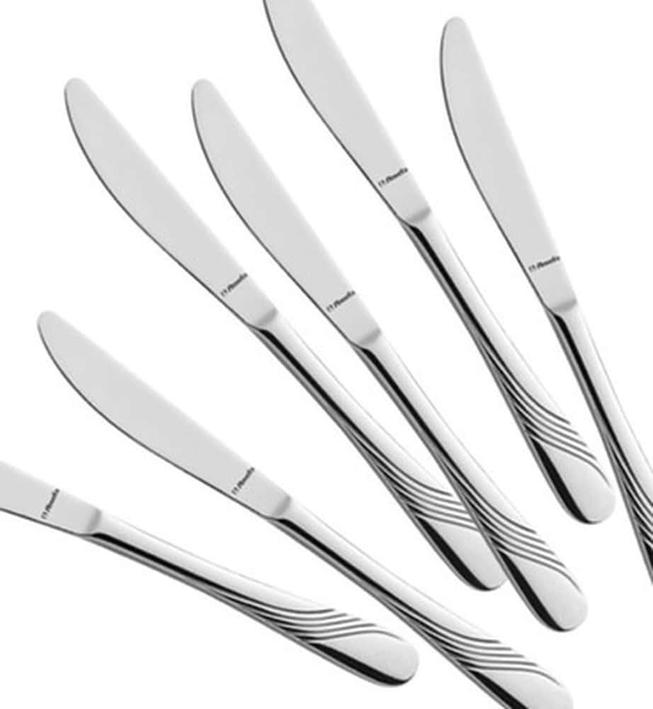 Set of 6 steak and pizza knives - the perfect set for gourmets
