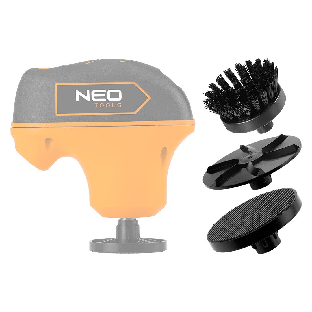 NEO TOOLS Mini Polisher Accessory Set - 3 pieces for a perfect finish