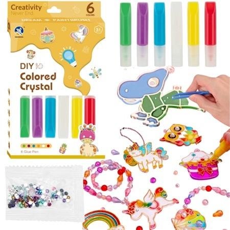 Maksik Artistic painting set with stencils - creative fun for everyone