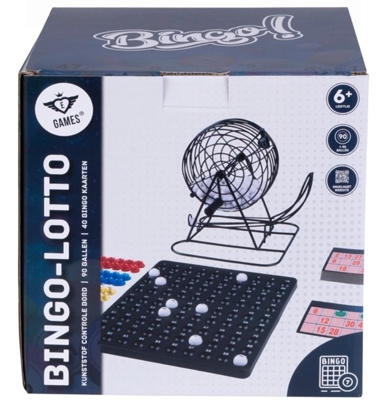 Bingo Lotto Set 13.5 cm - perfect for family nights