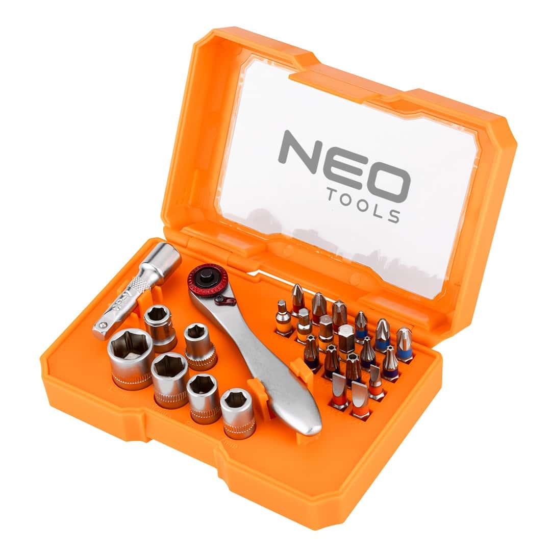 NEO TOOLS Bit set 26 pieces - reliable helper in every workshop