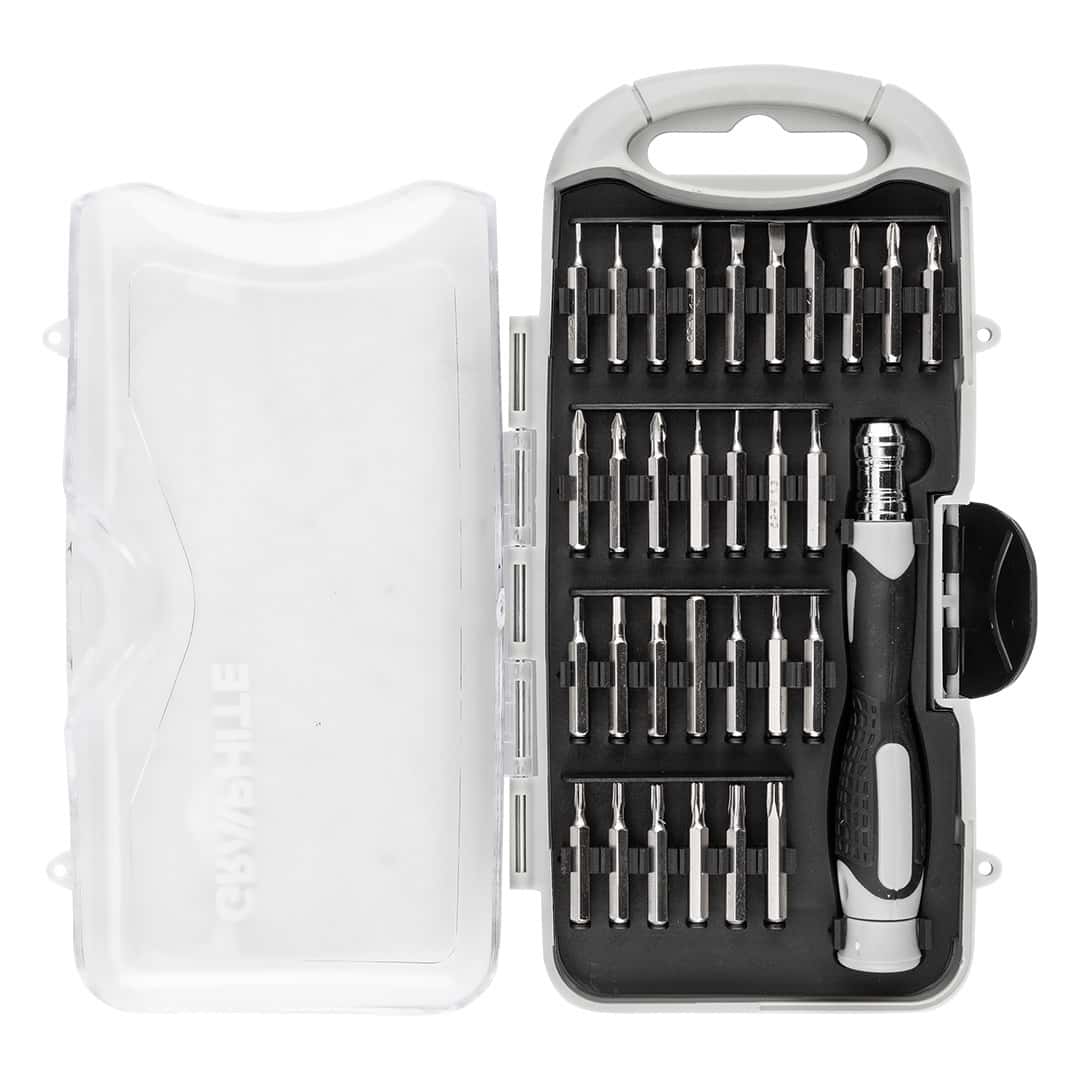 GRAPHITE Precision Bit Set with Magnetic Holder 31 pieces