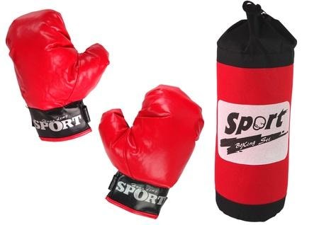 Leantoys Boxing set - punch bag and gloves for children