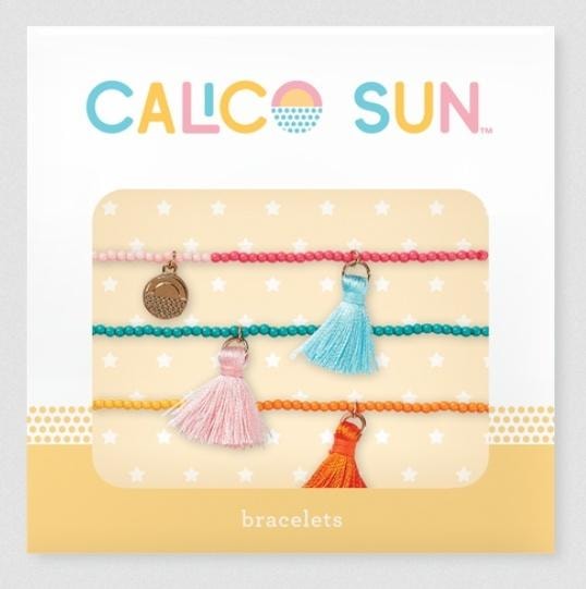 Calico Sun Ashley Bracelet Set - Tassels 3 pieces