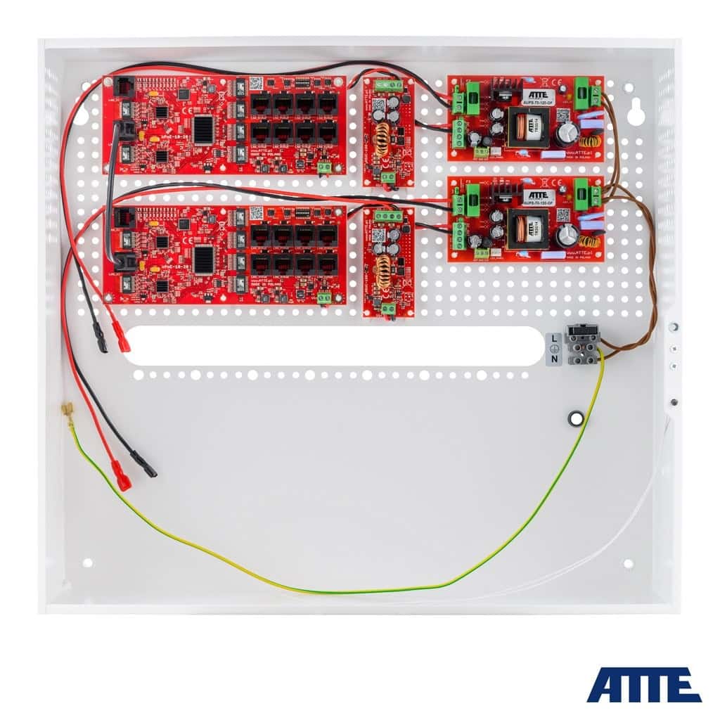 ATTE Buffer set for 16 IP cameras - reliable emergency power