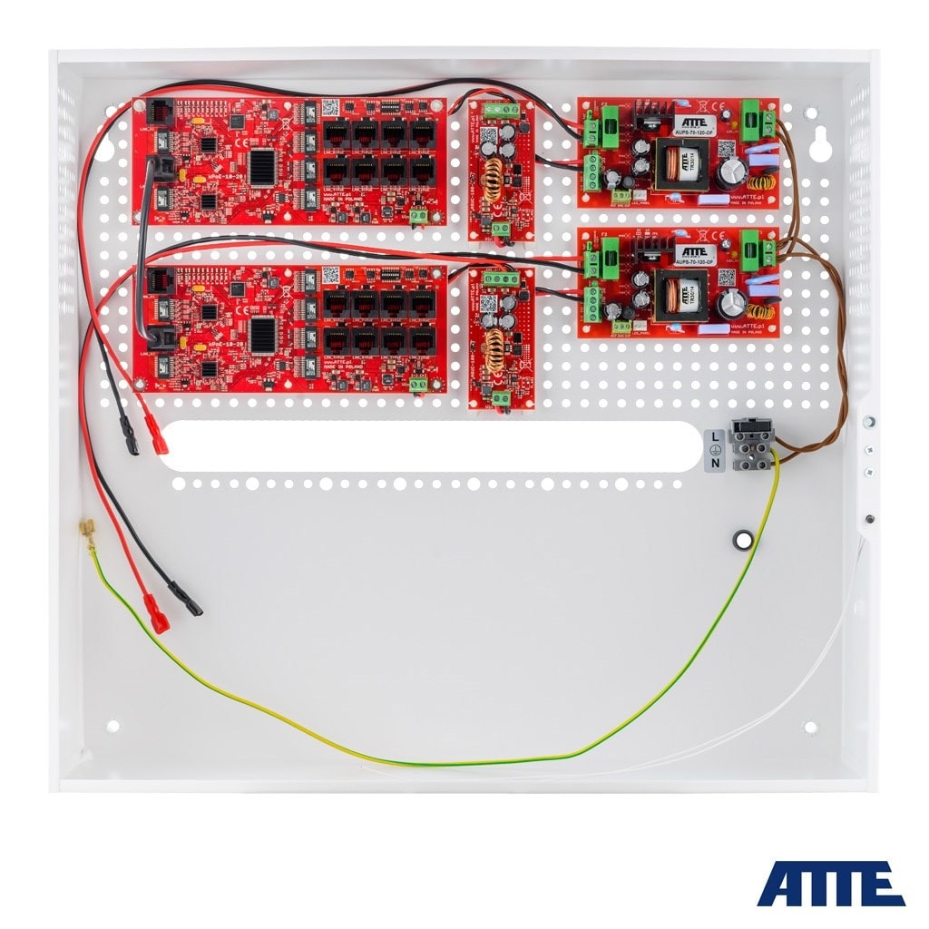ATTE Buffer set for 16 IP cameras - reliable emergency power