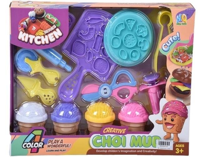 Kitchen Play Dough Set - creative cooking fun