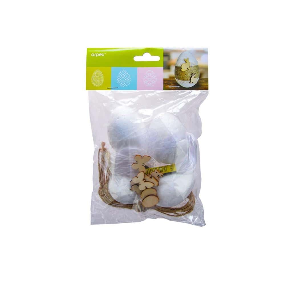 Arpex Creative Decoration Set - Rustic Easter Eggs - create unique decorations!