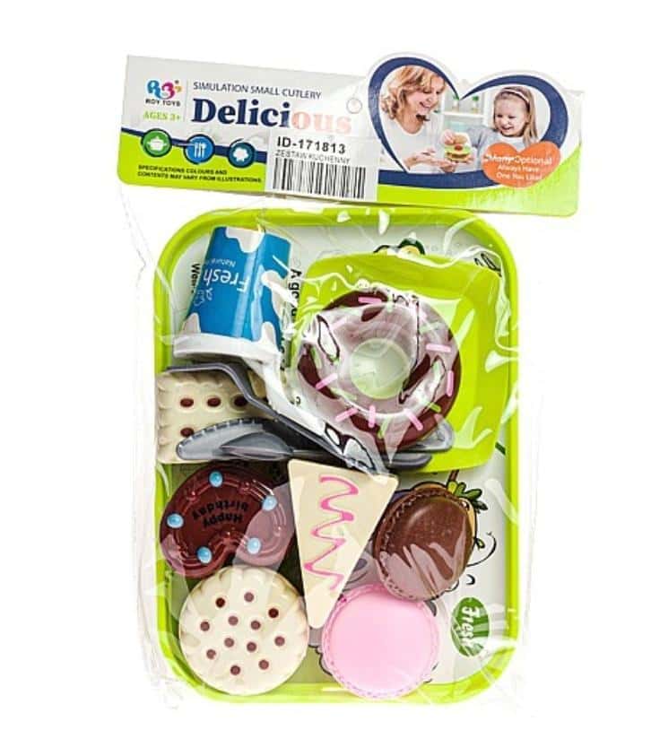 ADAR Dessert set - tray, cutlery, drink - perfect as a gift