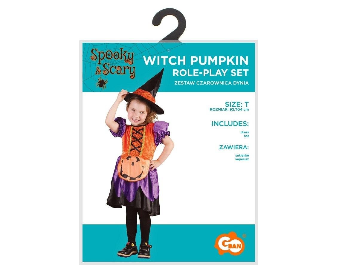 Godan Witch Pumpkin Costume for kids - perfect for Halloween
