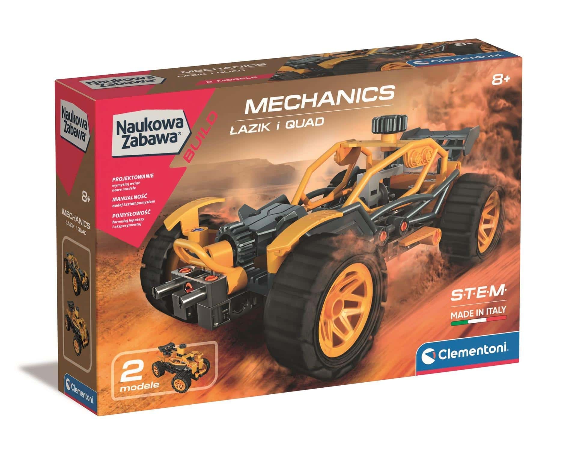 Naukowa Zabawa Rover and Quad - DIY Assembly Kit