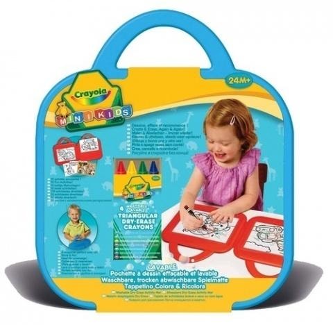 CRAYOLA Washable Coloring Set for Travel - ideal as a gift