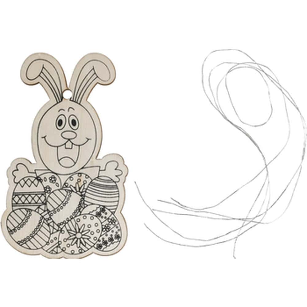 Easter pendants for coloring - creative set for children