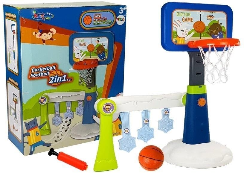 Leantoys Basketball set for children - scoring game