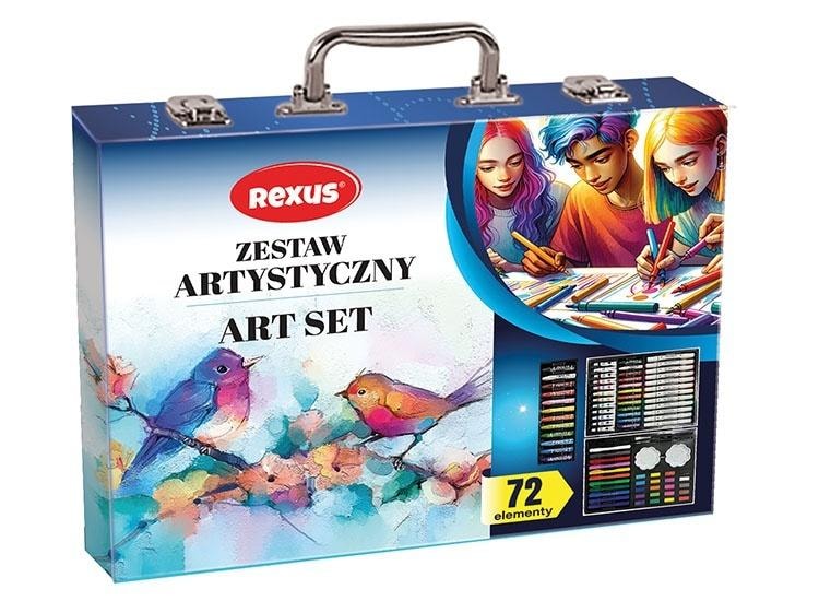 Art Set 72 pieces - the perfect gift for any artist!