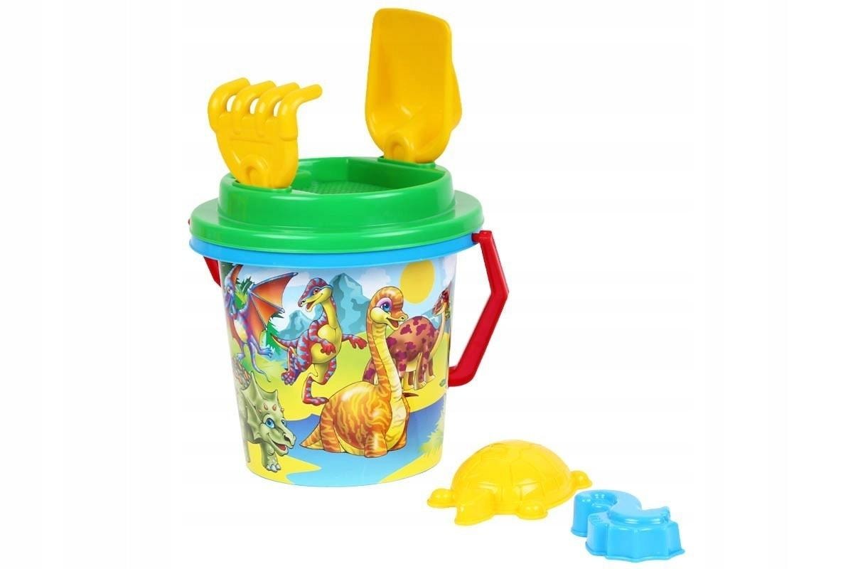 Technok Dino Sand Toy Set - perfect for beach and garden