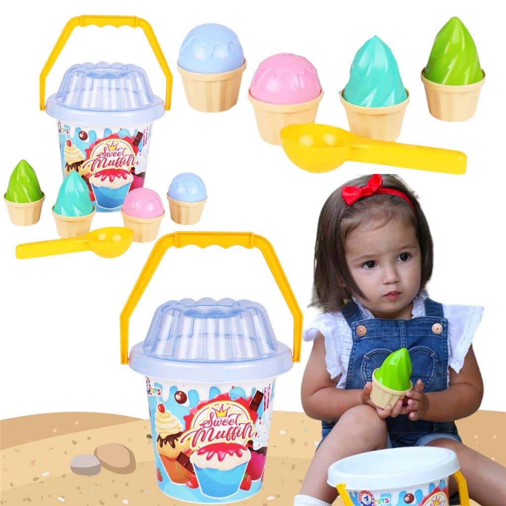 Sand toy set MIX - colorful toys for children