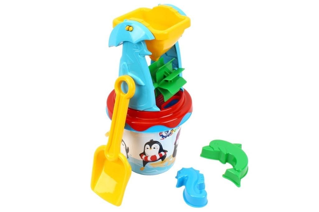 TechnoK Sand toy set with mill - perfect for the beach