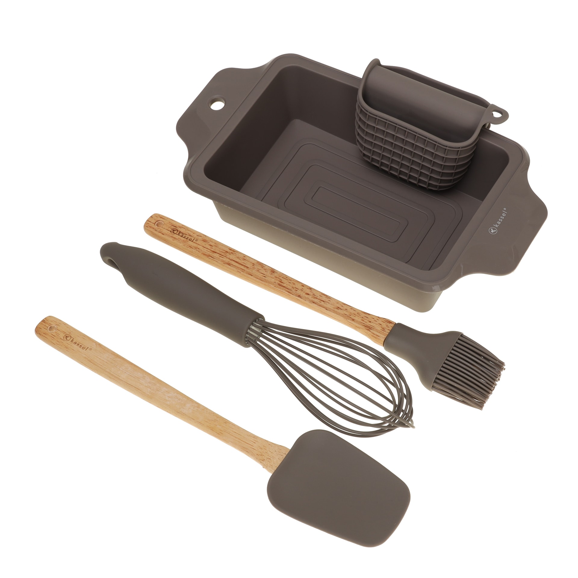 Kassel Silicone Baking Set - 5 pieces perfect for homemade treats