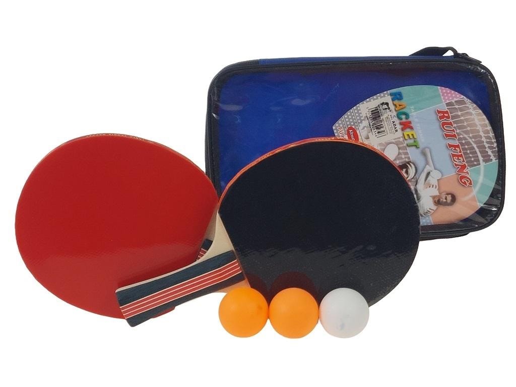 Table tennis set - 2 rackets and 3 balls for everyone