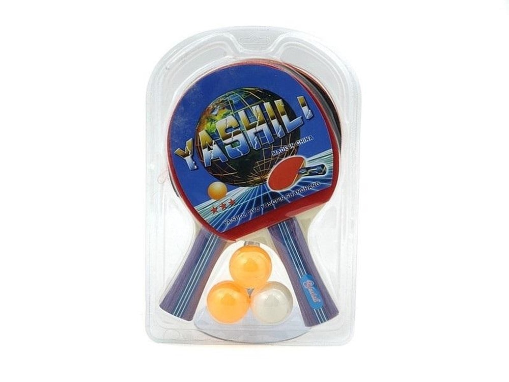 Table tennis set - 2 rackets and balls for everyone