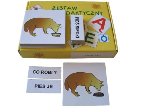 Arson Educational set What does the dog do? - interactive learning for children