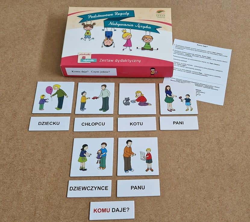 ARSON Educational Set Who Does He Give To? What Does He Ride? - Learning Through Play for Kids