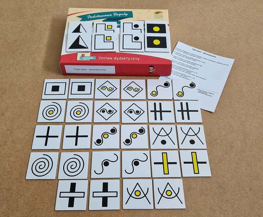 ARSON Educational Set - visual perception exercises for preschoolers