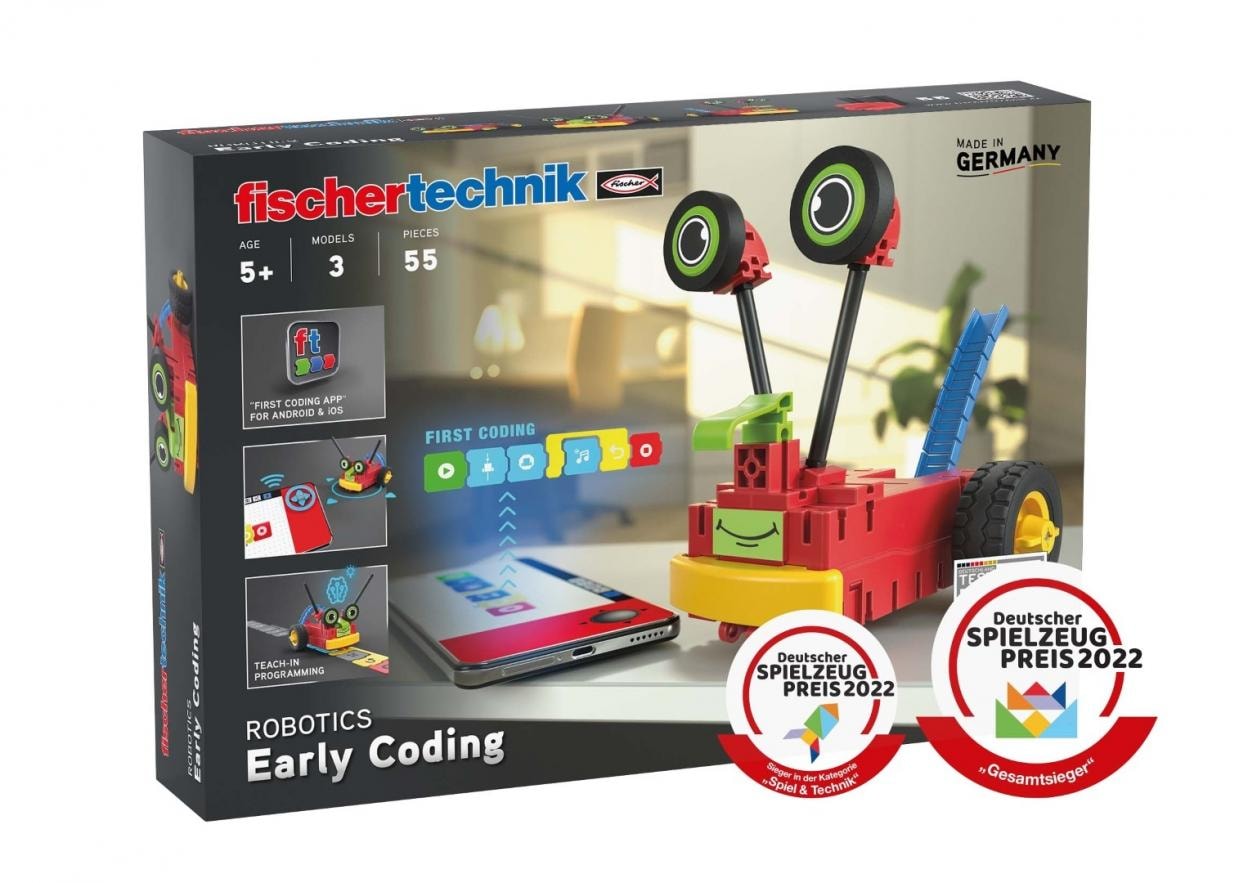fischertechnik Early Coding robot - educational set for future programmers
